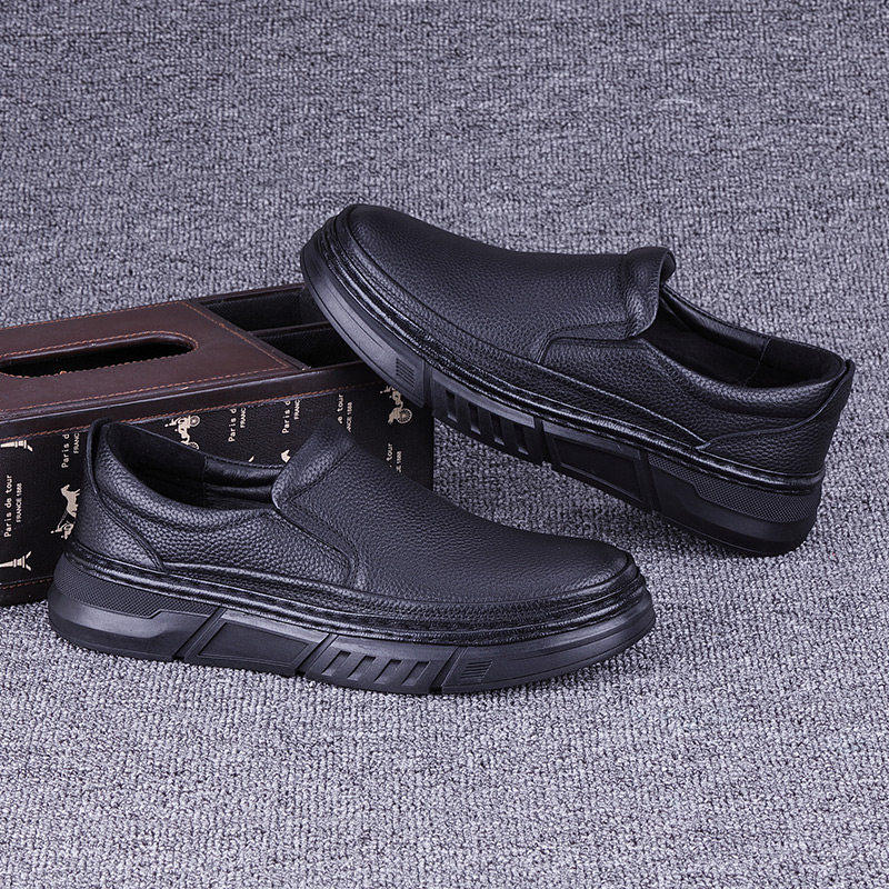 【商场同款】外贸男鞋真皮厚底皮鞋男商务休闲鞋男士头层牛皮鞋轻,淘宝优惠券,粉丝福利购,淘宝优惠卷