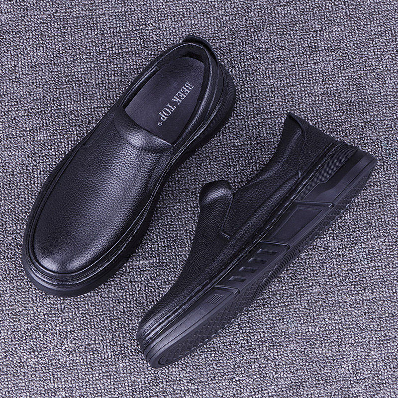 【商场同款】外贸男鞋真皮厚底皮鞋男商务休闲鞋男士头层牛皮鞋轻,淘宝优惠券,粉丝福利购,淘宝优惠卷