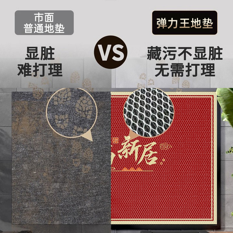 地垫入户2026新款别墅大门口弹力网门垫防滑脚垫室外进门地毯门外,淘宝优惠券,粉丝福利购,淘宝优惠卷