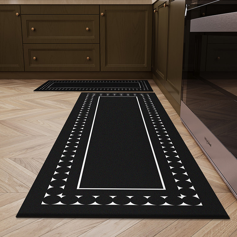 厨房地垫防油免清洗家用防滑吸水脚垫耐脏防水垫子可擦洗门口垫子,淘宝优惠券,粉丝福利购,淘宝优惠卷