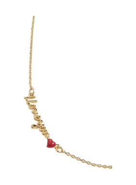 代购kate spade NEW YORK女士项链精致浪漫简约优雅金色字母吊坠