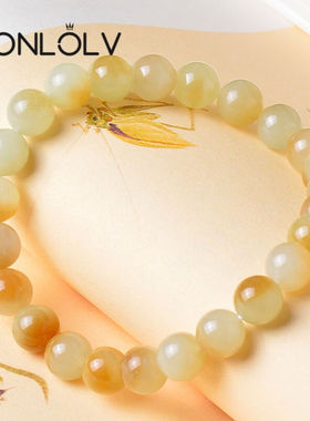 赵氏恒玺和田玉手链女糖白玉玉石手串送同事送女老师教师节生日礼