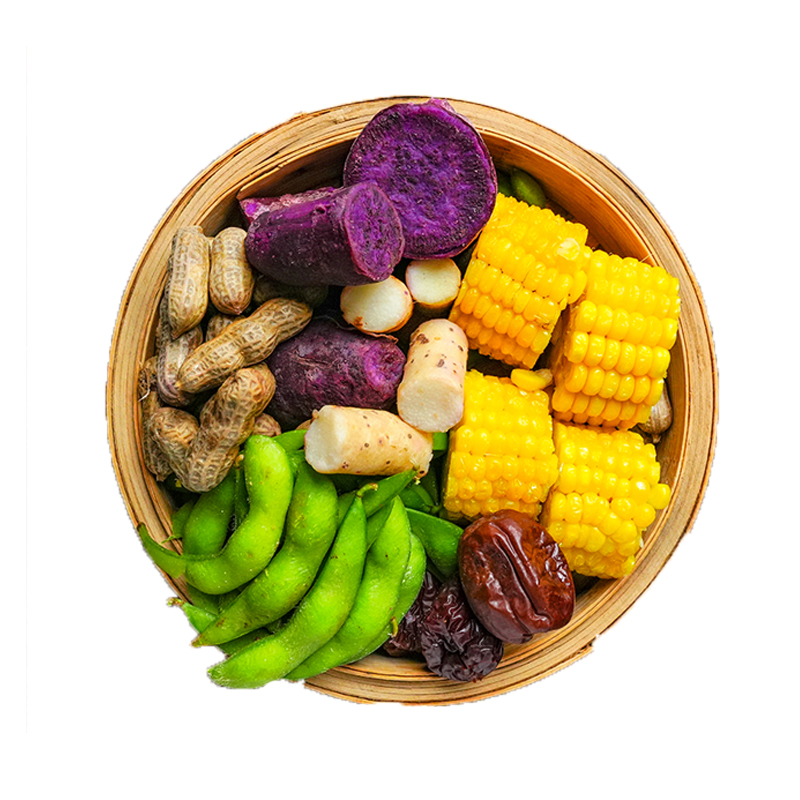 A bumper harvest of farm grains and semi-finished banquet dishes