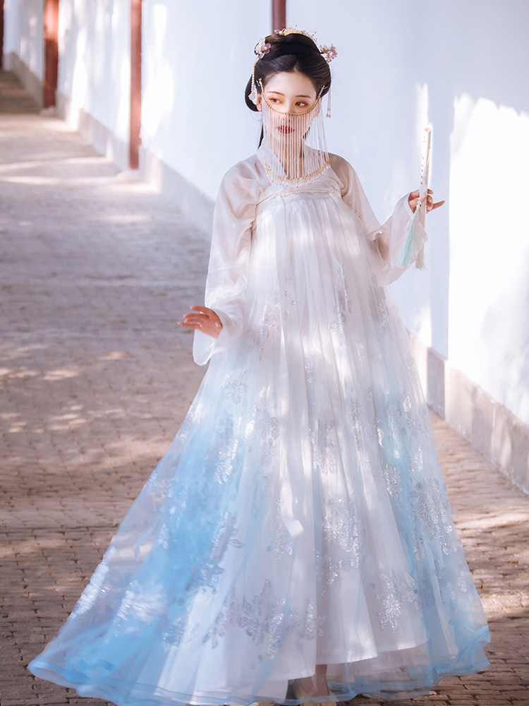 烟雨台正品原创中国风夏季仙气汉服 安炎汉服