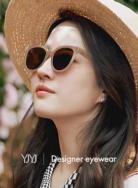许红豆同款韩版茶色墨镜韩版女