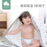 Летнее хлопковое марлевое мягкое детское прохладное одеяло для младенца, банное полотенце, хорошо впитывает воду