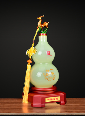 客厅琉璃招财办公室酒柜聚财玄关