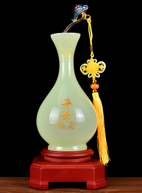 琉璃招财客厅玄关乔迁礼品酒柜