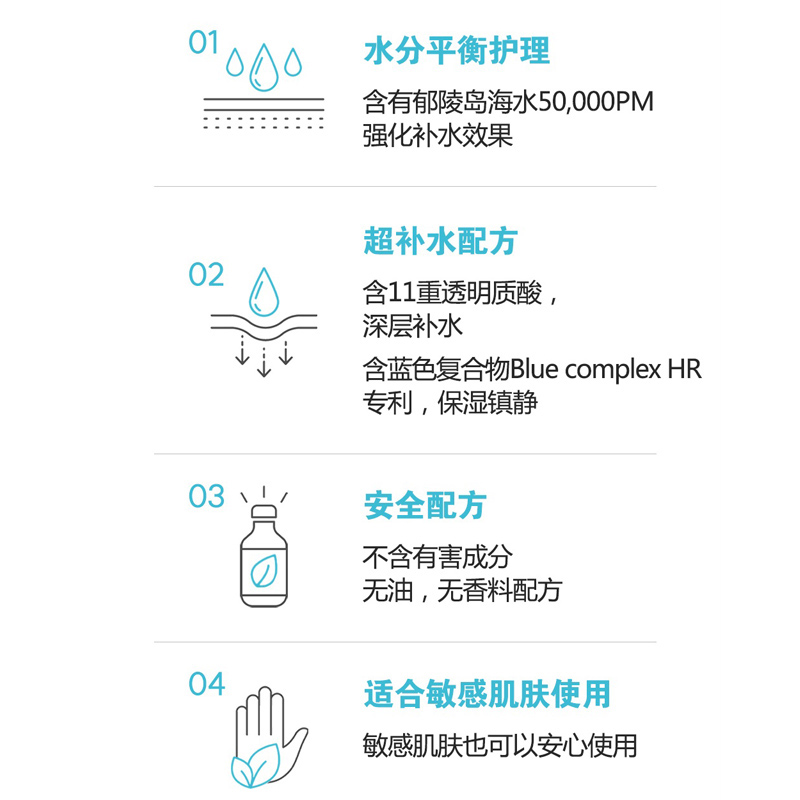 Wonjin/原辰胶原蛋白补水精华保湿安定亮白肌肤改善皱纹提亮肤色