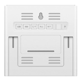 Deli/Deli Time Alarge Clock в вставке детской комнаты высокая электронная температура и измеритель влажности многофункциональный детский тревога белые 8958