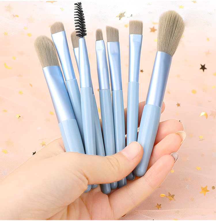 化妆刷全套8支初学者旅行刷子眼影刷高光腮红刷平价学生美妆工具,淘宝优惠券,粉丝福利购,淘宝优惠卷