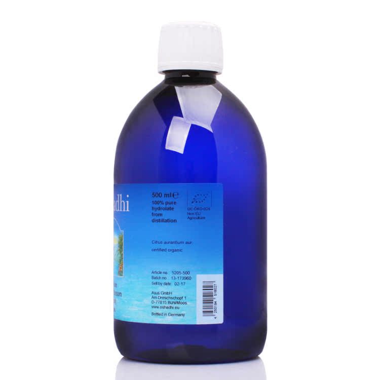 月 4 年 2021 保质期 500ML 水膜搭配 进口纯露橙花纯露 Oshadhi 德国 月 4 年 2021 保质期 500ML 水膜搭配 进口纯露橙花纯露 Oshadhi 德国
