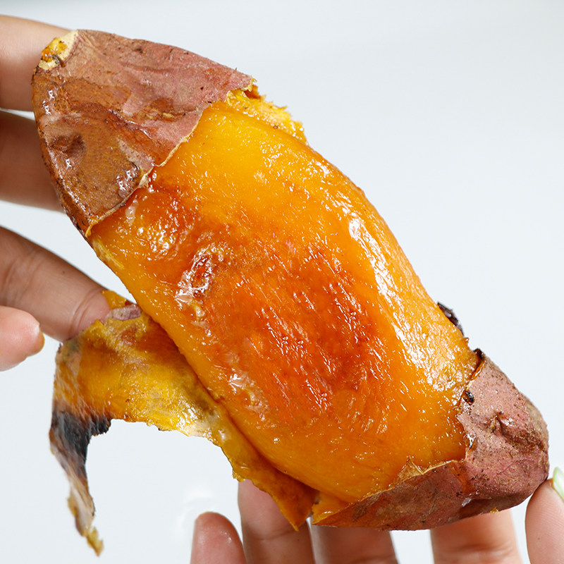 山东烟薯25流油烤红薯糖心蜜薯地瓜 薯立方番薯