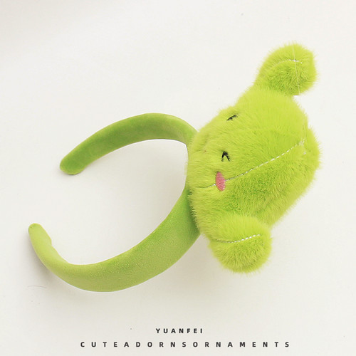 沙漠的小坚强~创意仙人掌发箍可爱头饰趣味植物头箍搞怪拍照发卡 - 图2