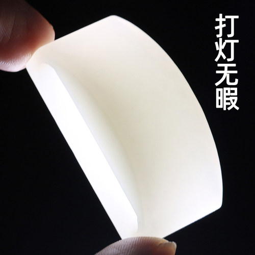 四通新疆和田玉皮带扣净面带扣男款玉石天然白玉腰牌腰扣护身双层 - 图3