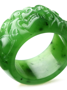 甄选玉料两色可选精工雕琢带证书