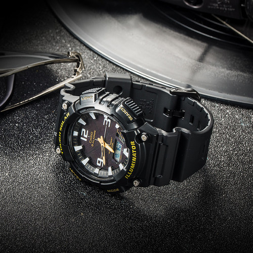 橡胶手表带适配卡西欧AQ-S810W AEQ-110W C5208防水硅胶表带配件 - 图1