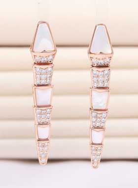 2023新款冬季套装蛇形镂空设计时尚感奢华气质优雅项链女工厂