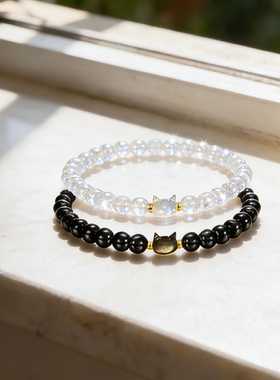 六喜珠宝新中式猫眼石转运手链