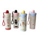 2025 New Cute Stainless Steel Straw Cup High-Looking Office School Universal Large-Capacity Thermos Cup for Boys and Girls