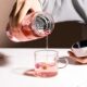 High-looking high-borosilicate heat-resistant tropical tea cup