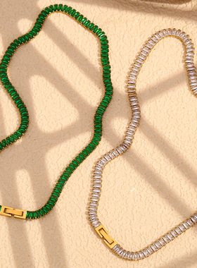 英国george melis欧美春季新款时尚小众轻奢手饰镀18k金微镶满