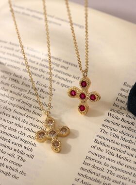 英国george melis吸血鬼万圣节吊坠项链清透高赞吊坠锁骨