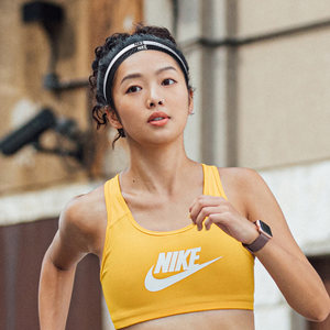 【3条装】耐克nike运动细发带女瑜伽健身跑步防滑导汗带止汗带男