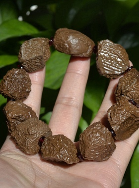 新疆异形大珠子原生态男士手链