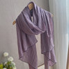 If there is no plain tie-dye thin spring and autumn cotton and linen scarf for women