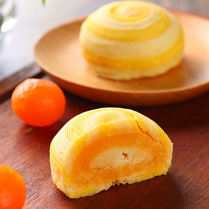 2件19.9！古越斋咸蛋黄酥饼传统糕点