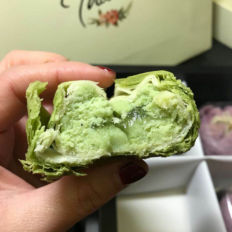促古越斋荷花酥古代宫廷网红绿豆糕 古越斋传统糕点