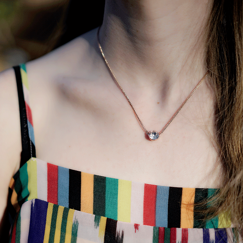 givenchy /纪梵希女正品唐嫣锁骨链 3H2O海外项链