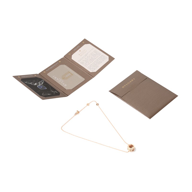 bvlgari /宝格丽女标志性螺旋吊坠 3H2O海外项链