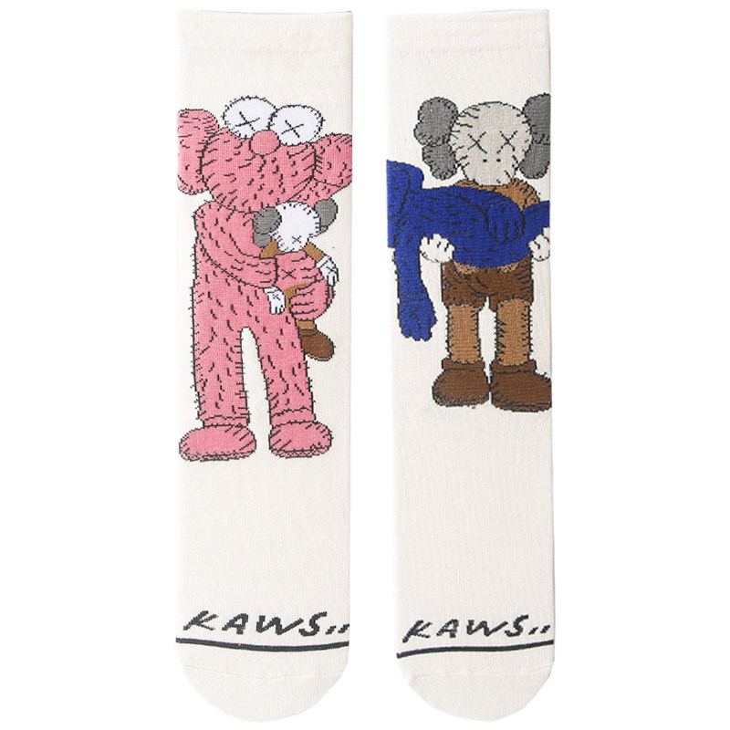 男女ins个性街头高筒潮牌潮中筒袜 晶朵雅短袜/打底袜/丝袜/美腿袜