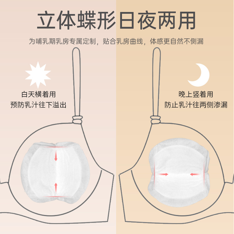 柳濑哺乳期秋季冬季产后防溢乳垫 柳濑母婴防溢乳垫