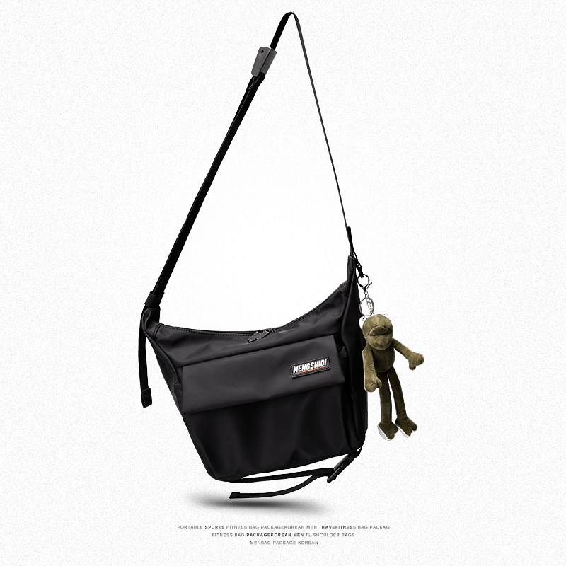 日系潮牌山本风邮差学生工装斜挎包 萌仕奇男士包袋