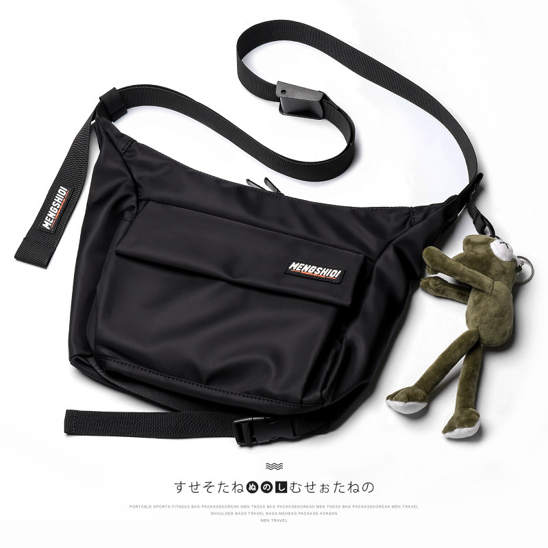 日系潮牌山本风邮差学生工装斜挎包 萌仕奇男士包袋