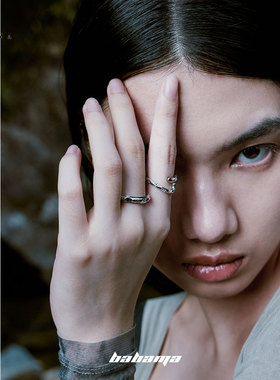 babama情侣通用银饰街头潮流