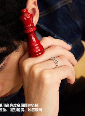 好事系列好事连连蹄环戒指情侣