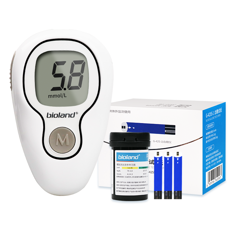 Bioland爱奥乐血糖试纸G-425S-1适用G-425-3血糖仪G425-1测试仪