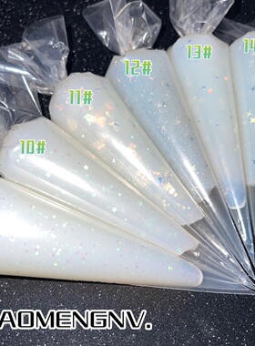 70g水晶胶透明仿真奶油胶珠光胶闪粉亮片果冻胶手机壳材料自制DIY