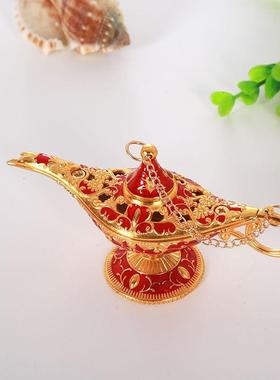 阿拉丁神灯家用客厅祝福许愿灯创意书房工艺品复古俄罗斯摆件礼物