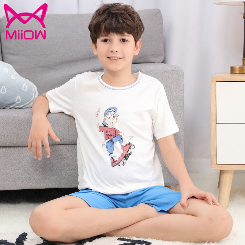  猫人乐童家居服套装