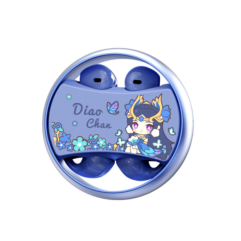 王者荣耀耳机王者荣耀新款颜值蓝牙耳机二合一入耳式超长续航游戏降噪运动