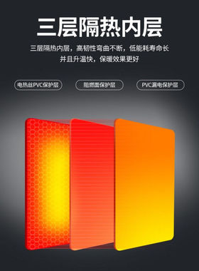 护腰带腰椎疼痛按摩腰间盘艾草保暖发热豪华款10000毫安锂电池+恒