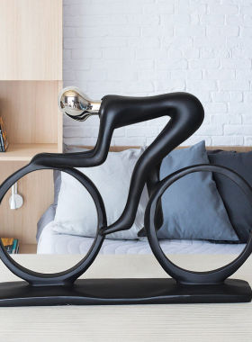 千现创意人物艺术品摆件北欧轻奢装饰品摆设电视柜玄关抽象工艺品