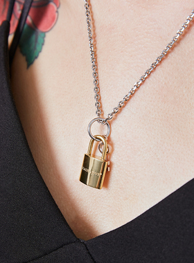 roadlative原创设计锁女男项链