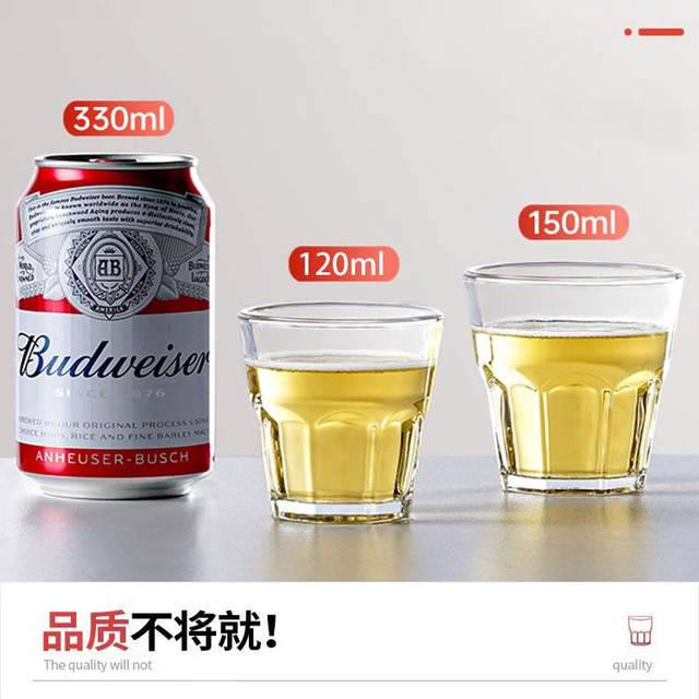 Tempered glass ທົນທານຕໍ່ຄວາມຮ້ອນຂອງຖ້ວຍຊາອາຫານຈອກການຄ້າຫນາ