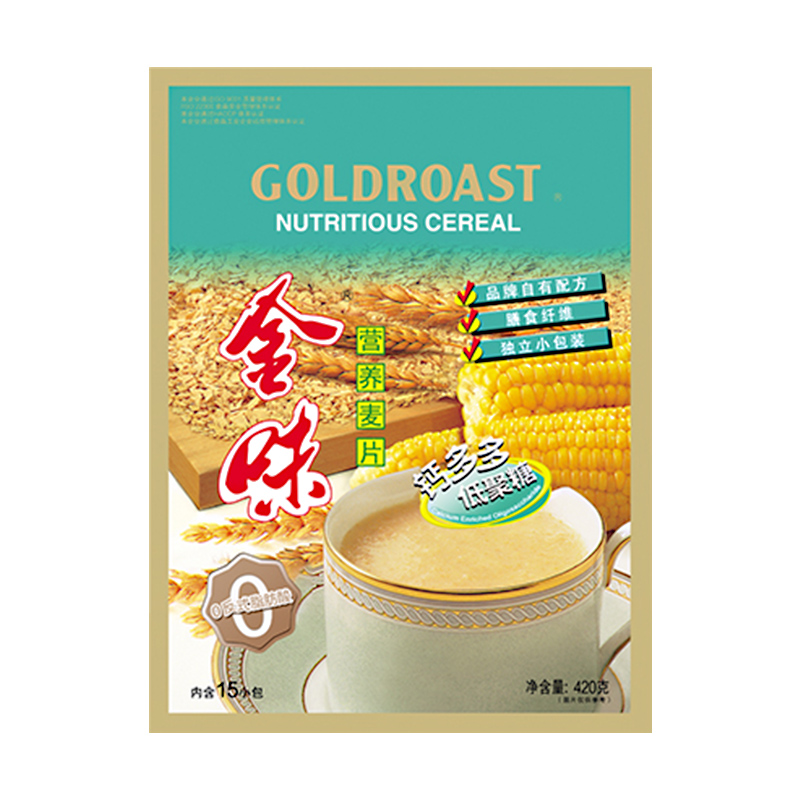 金味钙多多低聚糖燕麦片420g学生早餐冲饮上班族营养麦片代餐食品 - 图3